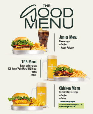 Oferta de menú personalizable The Good Burger